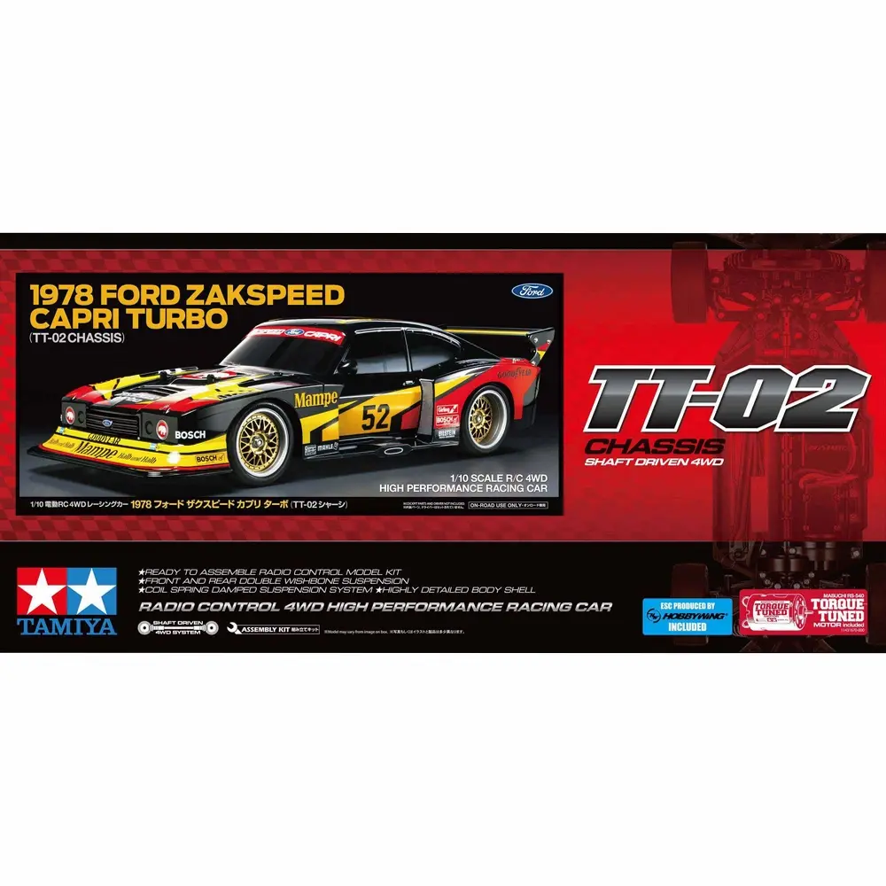 Ford Zakspeed Capri Turbo 1978 - Tamiya 47526 - 1/10