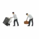 Porteurs avec bagages - Artitec 5870010 - HO 1/87