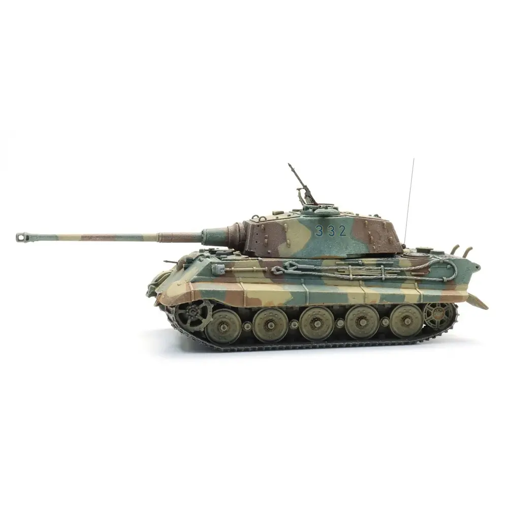 Tiger II Wehrmacht camouflage tricolore – s.Pz.Abt. 501 - ARTITEC 6870655 - HO 1/87