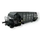 Wagon trémie Faccpp gris - Albert Modell 689044 - HO 1/87 - CZ-AWT - Ep VI - 2R
