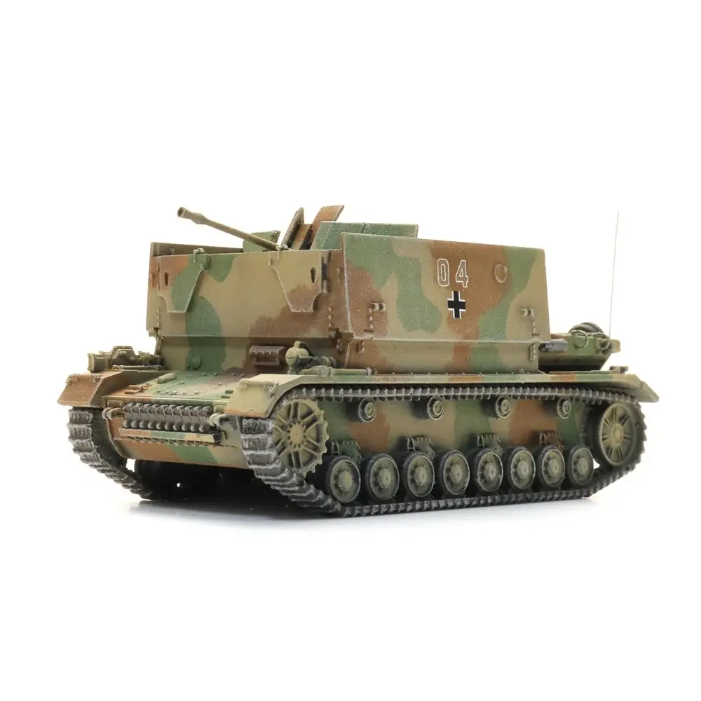 Möbelwagen dreifarbige Tarnung - ARTITEC 6870713 - HO 1/87