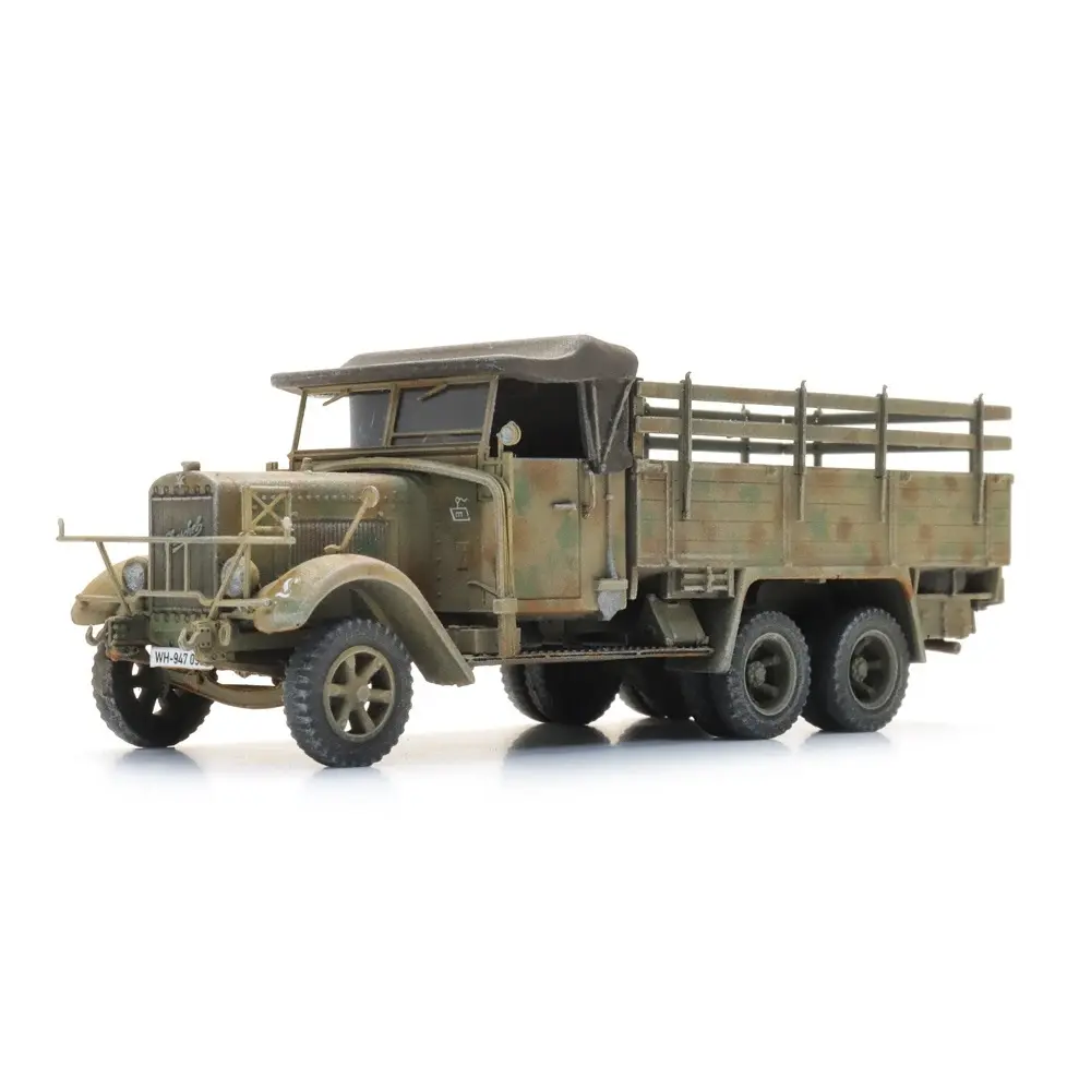 Henschel 33 D1 cargo Tarnung - ARTITEC 6870505 - HO 1/87