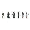 Soldats blessés de la Wehrmacht + infirmières - ARTITEC 5870112 - HO 1/87