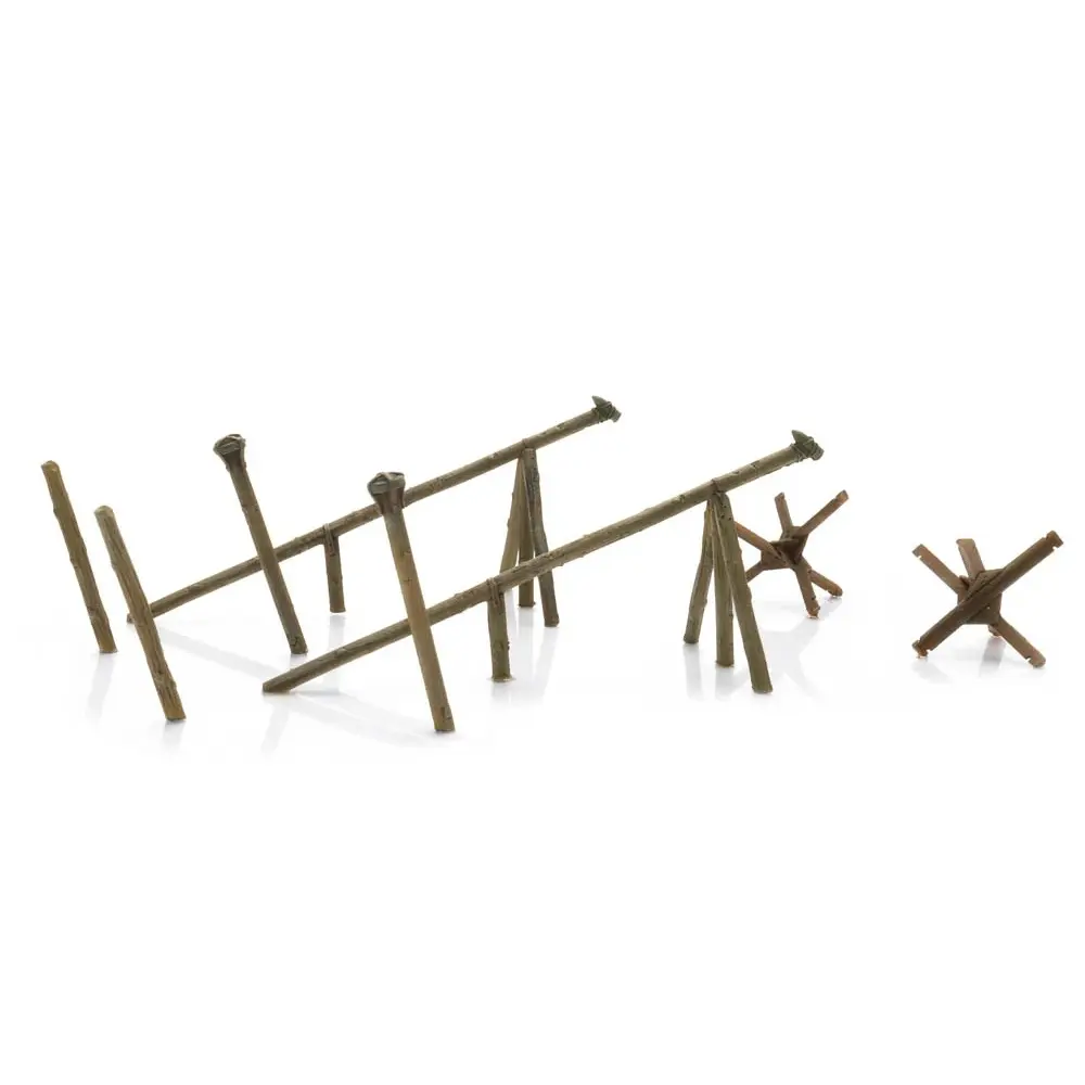 Obstacles de la plage du débarquement - Artitec 6870743 - HO 1/87