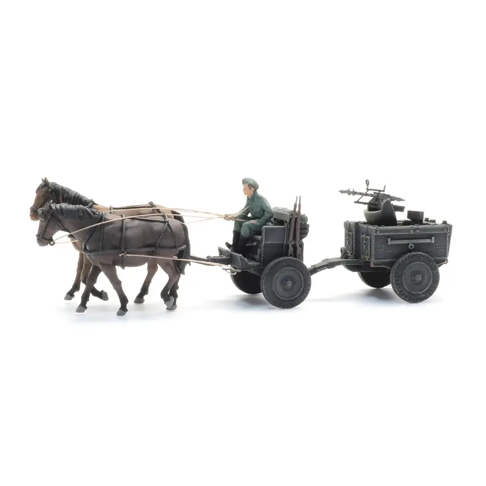 Remorque IF.5 Maschinengewehrwagen 36 - ARTITEC 6870738 - HO 1/87