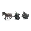 Remorque IF.5 Maschinengewehrwagen 36 - ARTITEC 6870738 - HO 1/87
