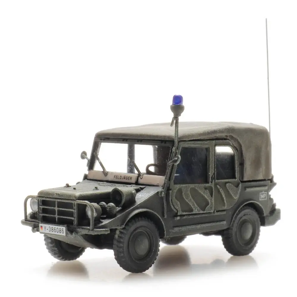 DKW Munga F91/4 Oliv Feldjäger - ARTITEC 6870444 - HO 1/87
