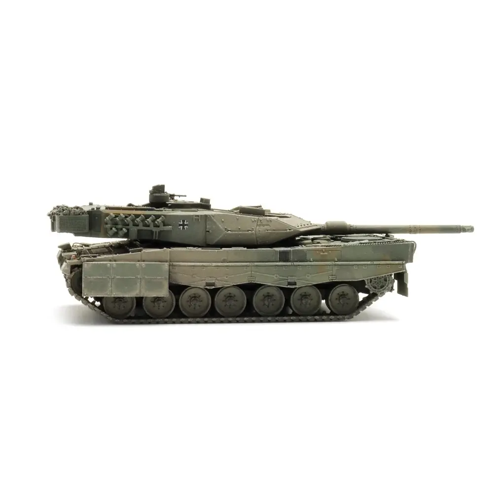 Leopard 2A6 Eisenbahntransport - ARTITEC 6870676 - HO 1/87