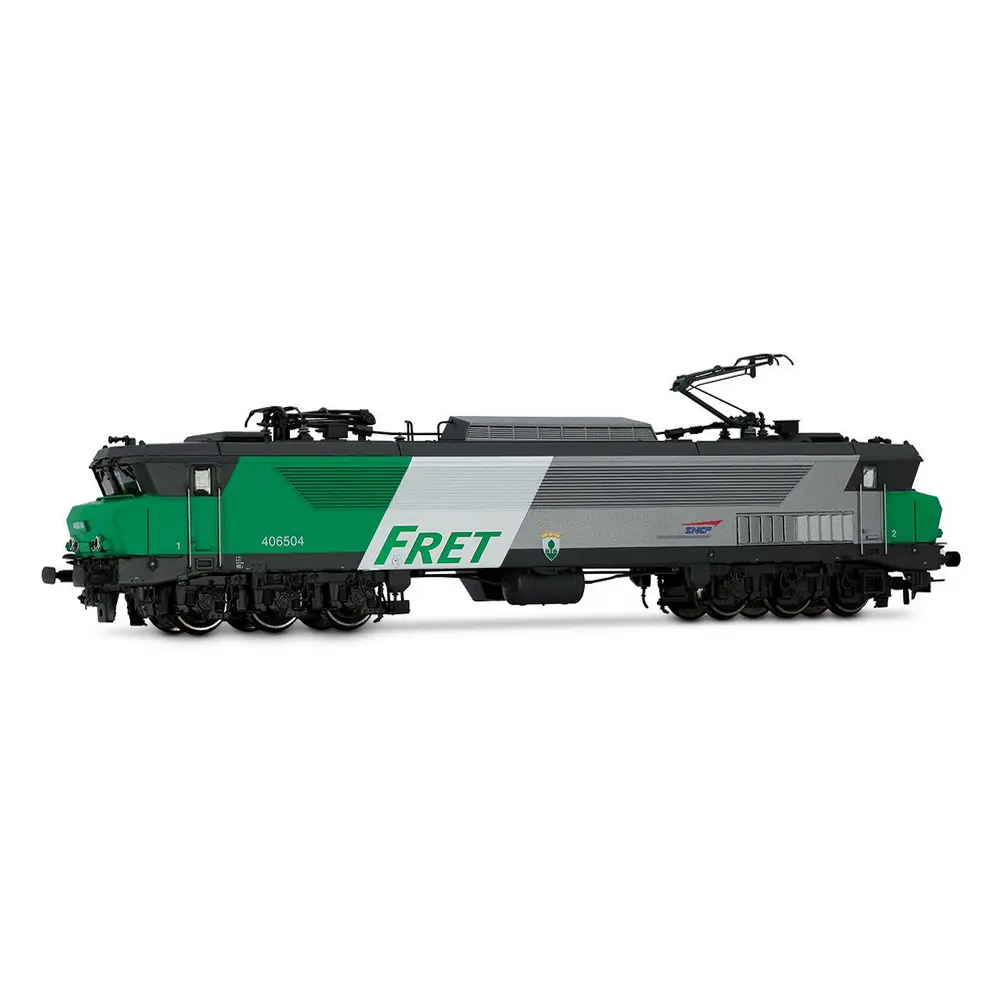 Locomotive électrique CC 6504, livrée FRET - Jouef HJ2453 - HO 1/87 - SNCF - Ep V - Analogique - 2R