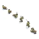 Figurines Infanterie Américaine – Débarquement du Jour J - ARTITEC 5870131 - HO 1/87