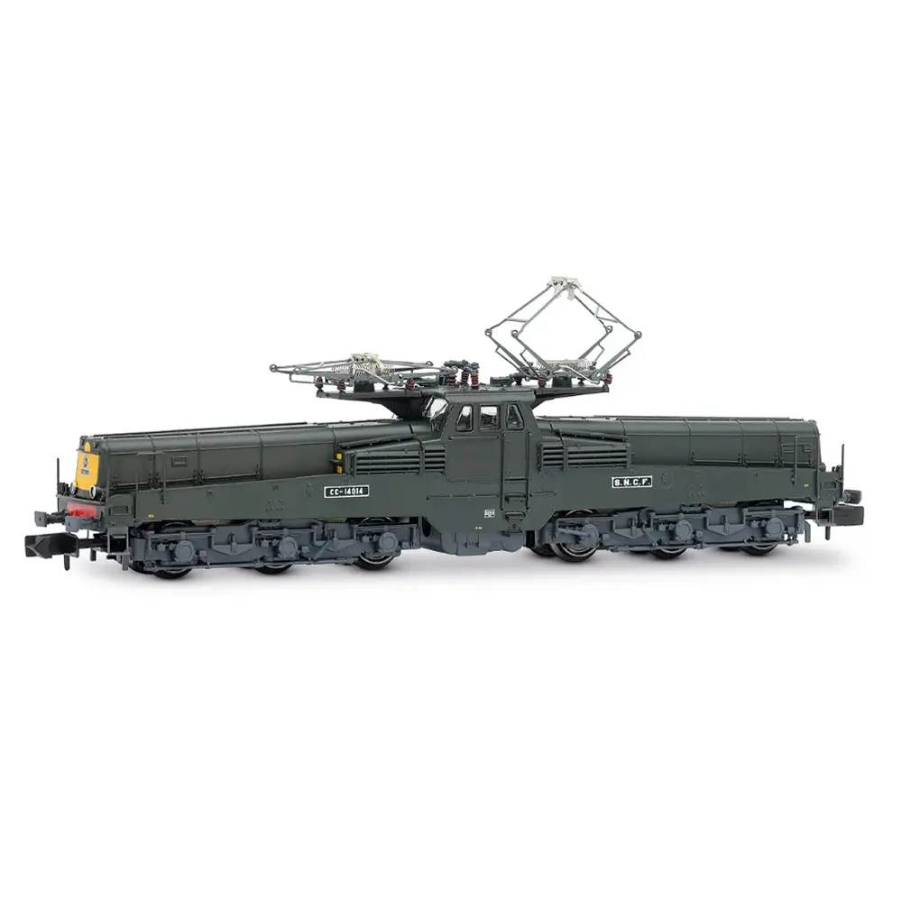  Locomotive électrique CC 14014 en livrée verte/jaune - Arnold HN2584S - N 1/160 - SNCF - Ep IV - Digital sound - 2R