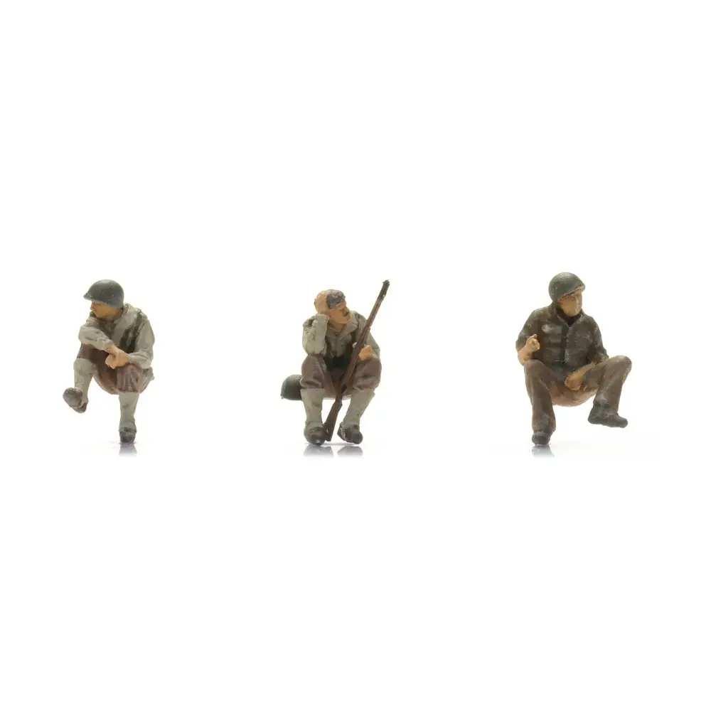 Équipage pour Jeep US - ARTITEC 5870120 - HO 1/87