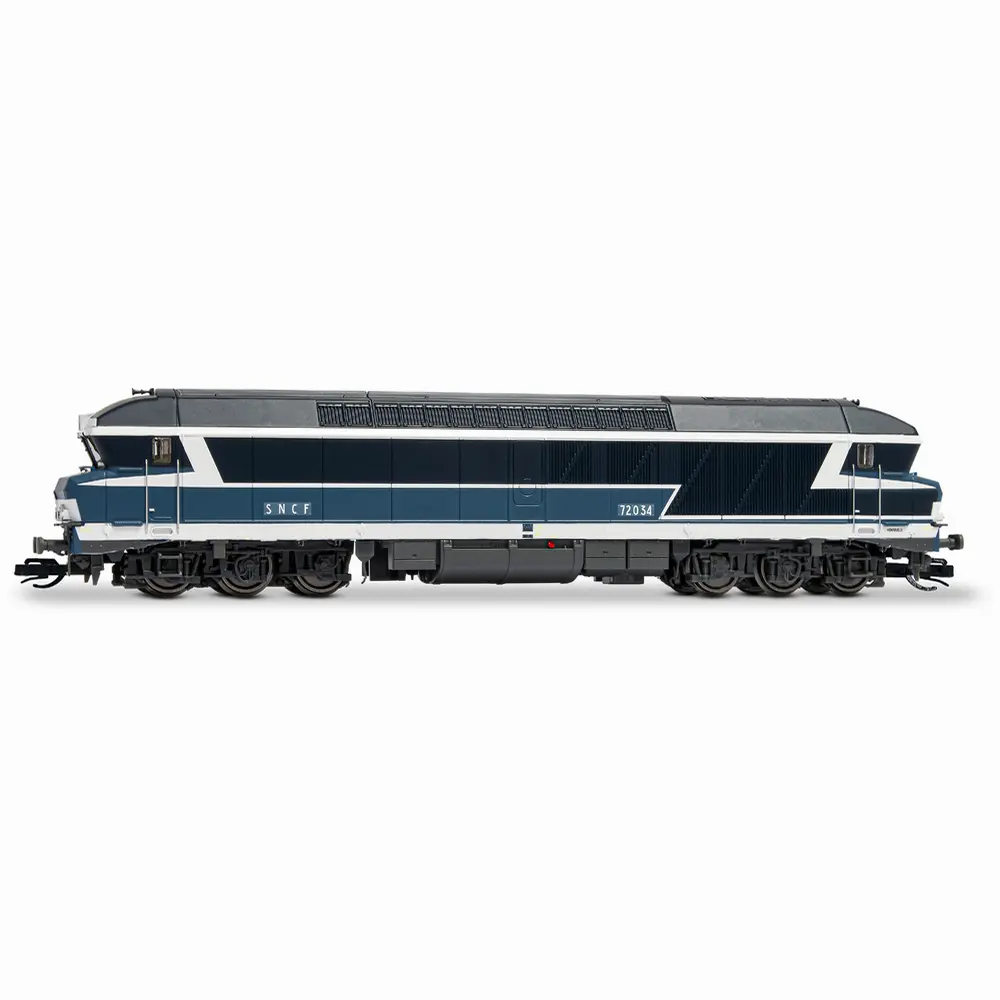 Locomotive diesel CC 72034 peinture d'origine - Arnold HN9086 - TT 1/120 - SNCF - Ep IV - Analogique - 2R