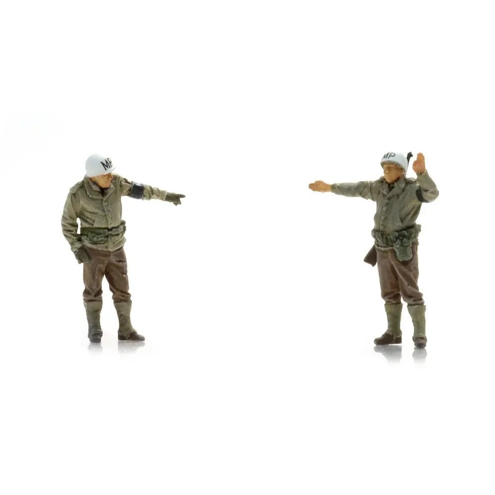 Figurines Police Militaire US - ARTITEC 5870121 - H 1/87