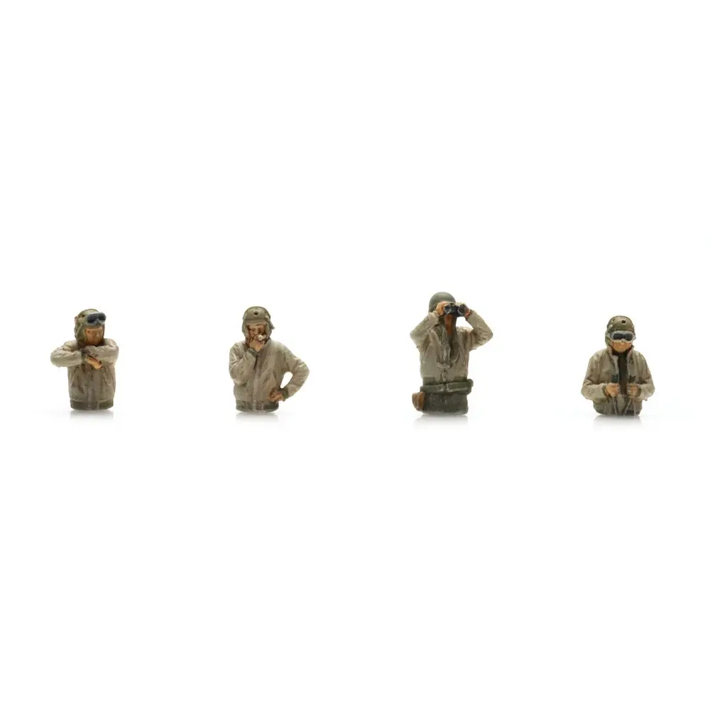 Équipage de char de l'armée américaine - ARTITEC 5870142 - HO 1/87
