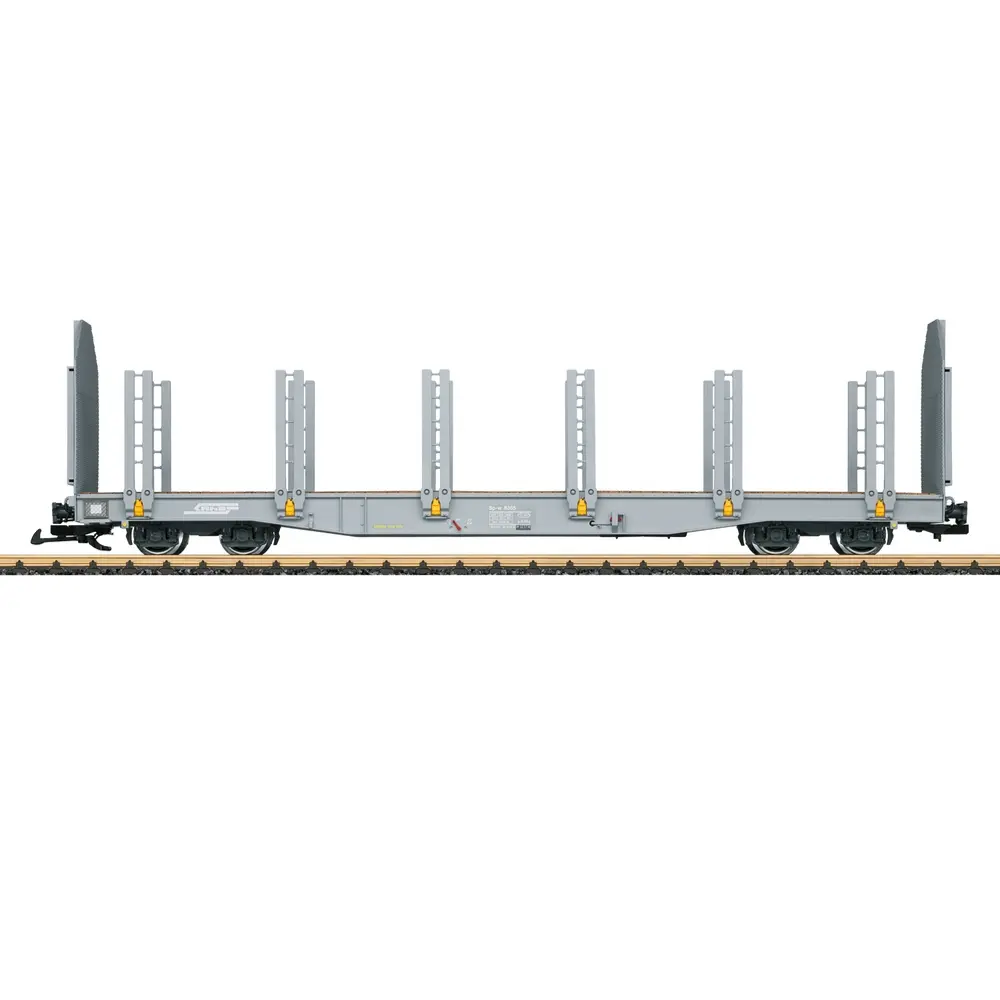 Wagon à double ranchers - LGB 44925 - G 1/22,5 - RhB - Ep VI - 2R