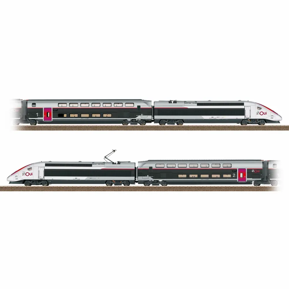 TGV INOUI 4 éléments - Trix 22482 - HO 1/87 - SNCF - Ep VI - Digital sound - 2R