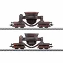 Set de 2 wagons pour le transport de scories - Märklin 46146 - HO 1/87 - Privée - Ep III-IV - 3R