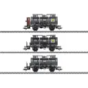 Set de 3 wagons citernes à 3 cuves - Märklin 46491 - HO 1/87 - DB - Ep III - 3R