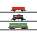 Set de 3 wagons de marchandises Cargo - Märklin Start up 44506 - HO 1/87 - DB AG - Ep VI - 3R