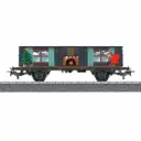 Wagon tombereau de Noël avec module lumineux - Märklin Start Up 44126 - HO 1/87