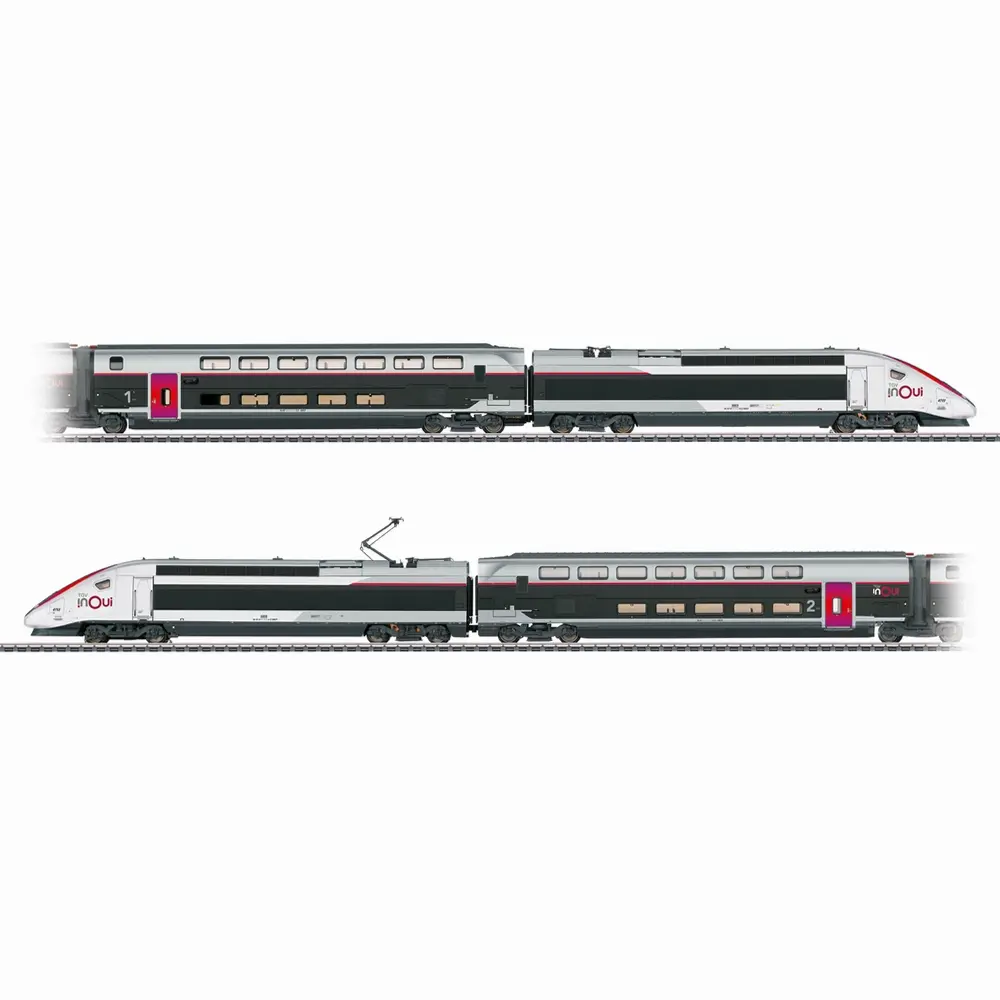 TGV INOUI 4 éléments - Märklin 37798 - HO 1/87 - SNCF - Ep VI - Digital sound - 3R