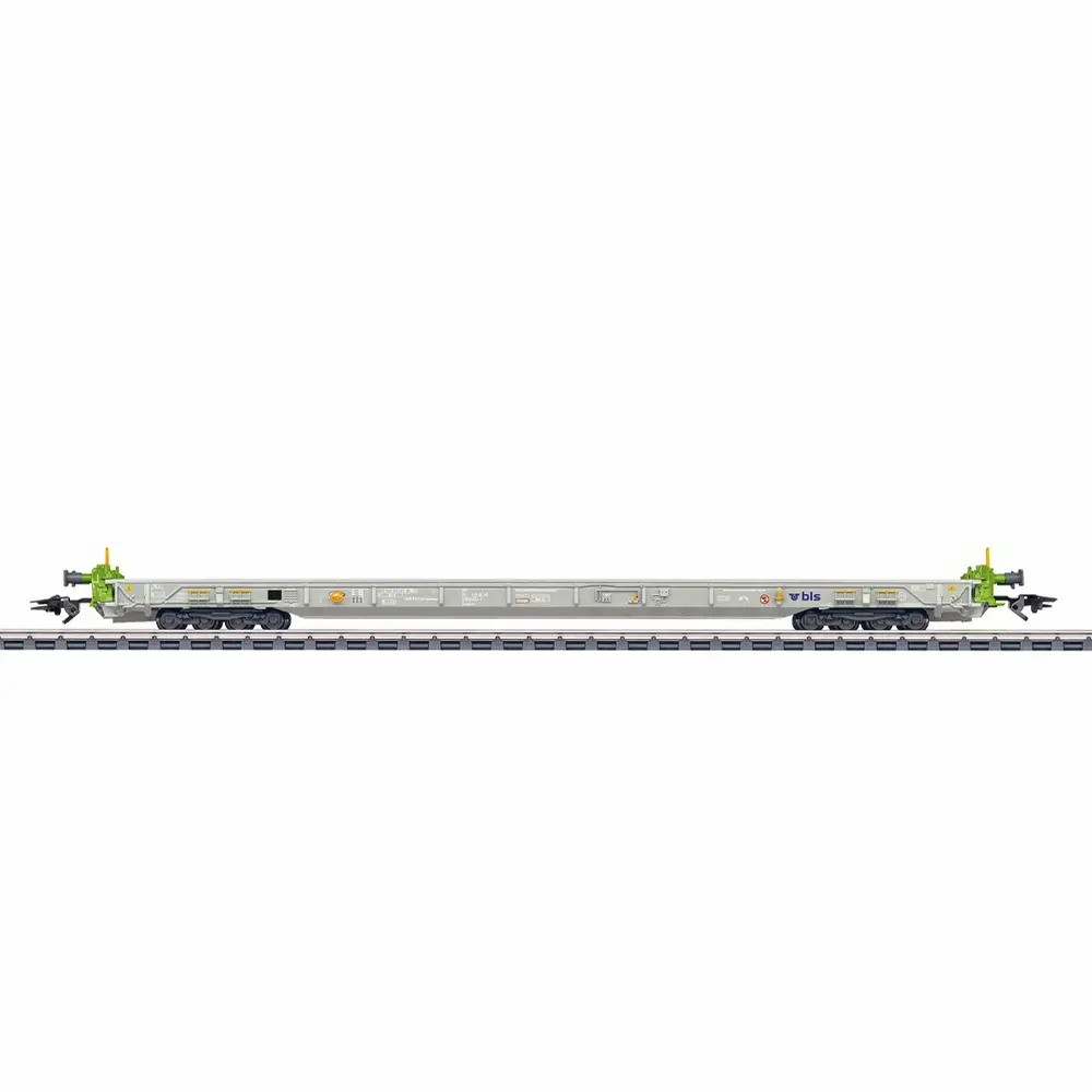 Wagon de transport à plancher surbaissé Xaadkms - Märklin 47401 - HO 1/87 - BLS AG - Ep VI - 3R