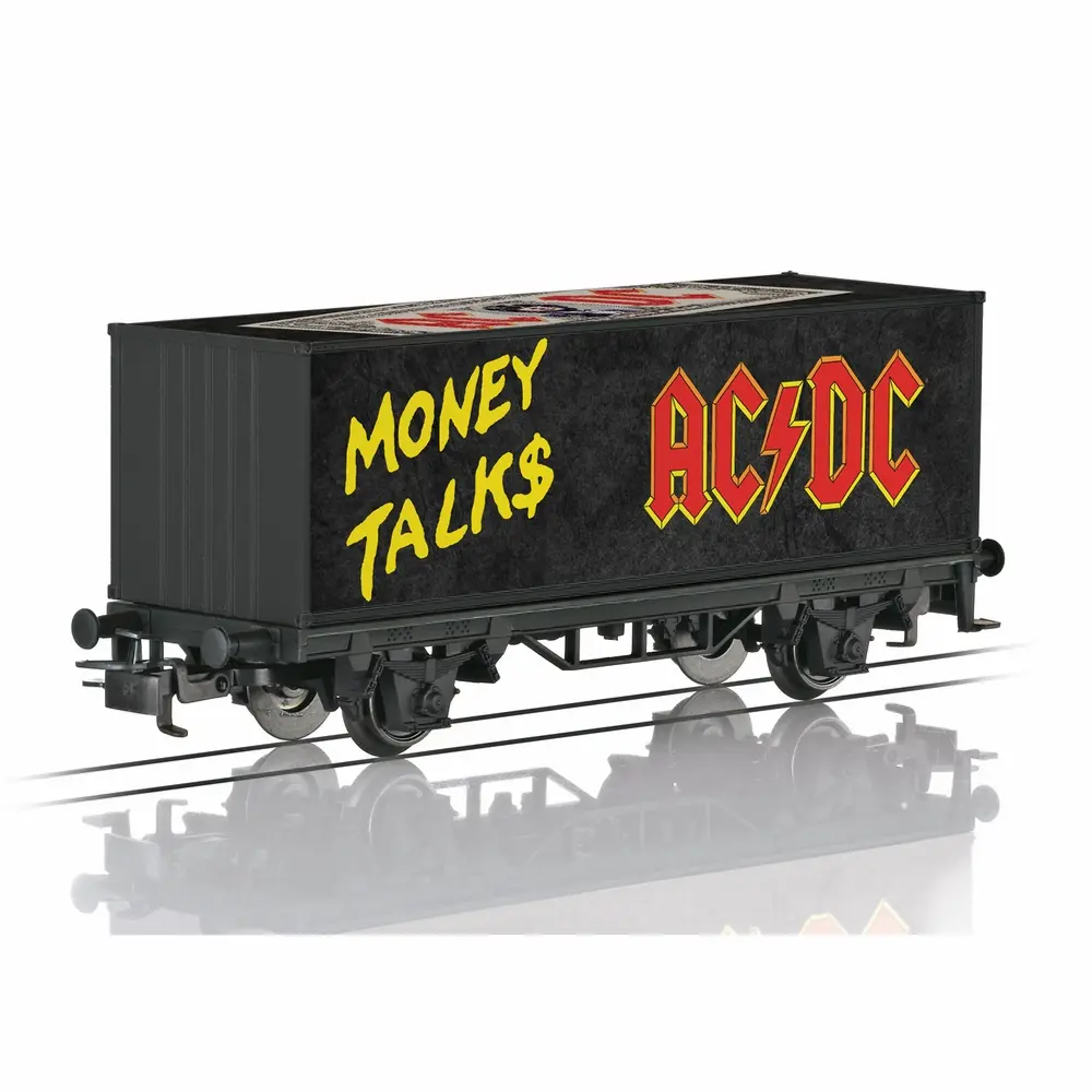 Wagon porte-conteneurs "Moneytalks" - Märklin 44832 - HO 1/87 - 3R