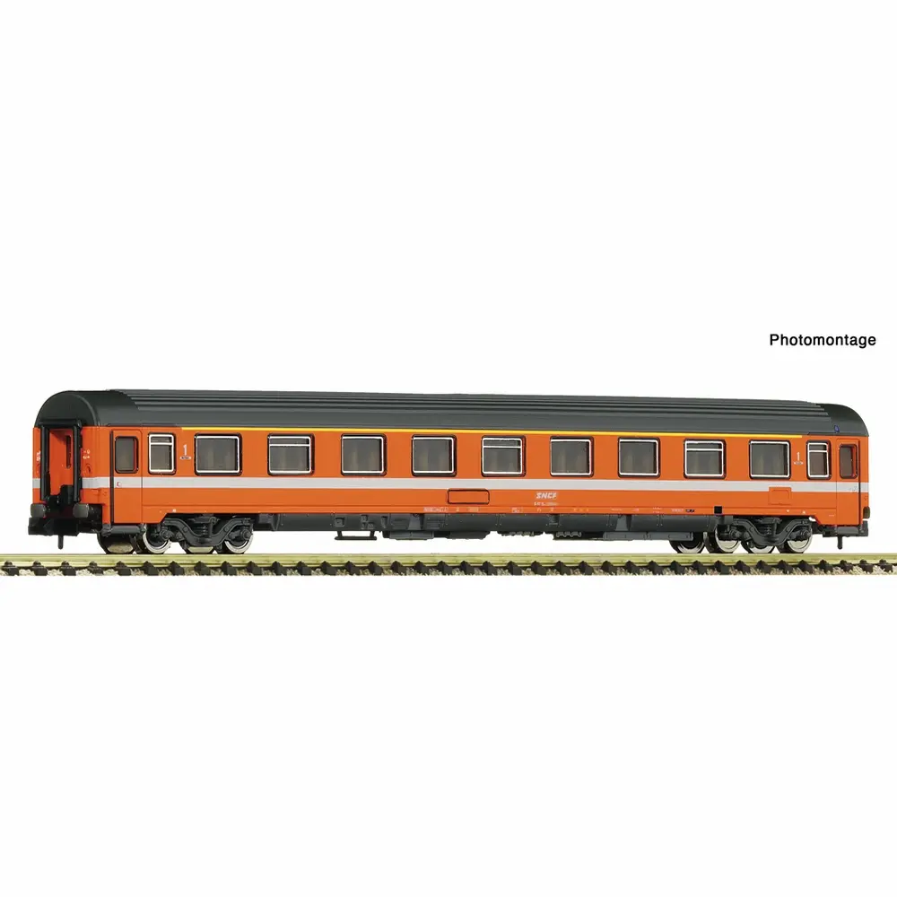 Voiture de train express Eurofima, 1re classe - Fleischmann 6260087 - N 1/160 - SNCF - Ep IV - 2R
