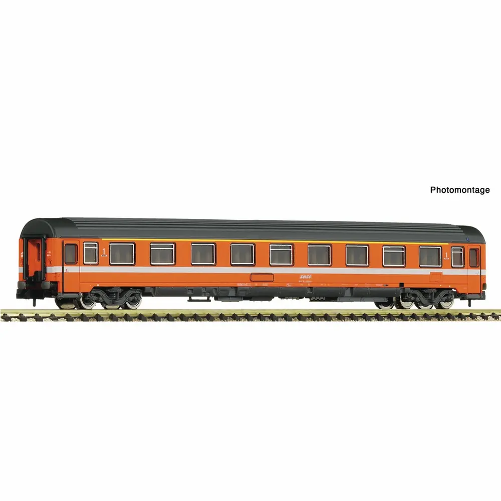 Voiture de train express Eurofima, 1re classe - Fleischmann 6260088 - N 1/160 - SNCF - Ep IV - 2R 