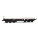 Wagon plat SSyms46 Köln 14606 - Artitec 20.320.14 - HO 1/87 - DRB - EP II - 2R