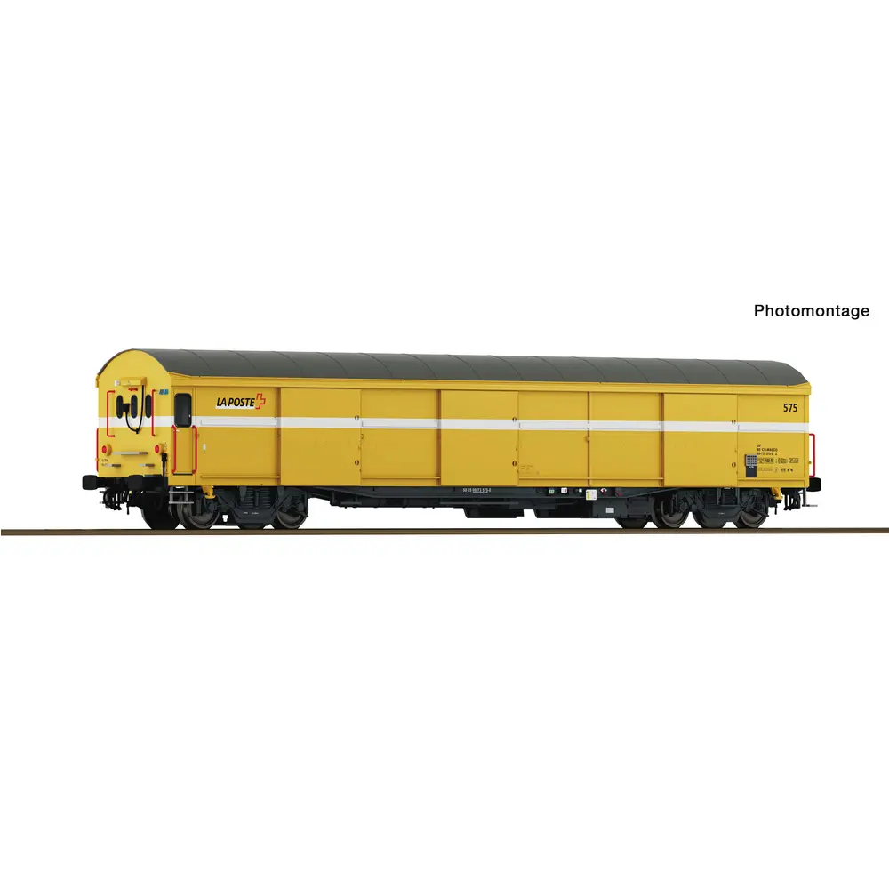 Fourgon postal Wascosa - Roco 6600244 - HO 1/87 - Ep VI - EINSTELLER - 2R