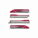 Coffret EuroStar PBA 4 éléments - 2ème redécorations - Jouef HJ2483 - HO 1/87 - Ep VI - Analogique - 2R