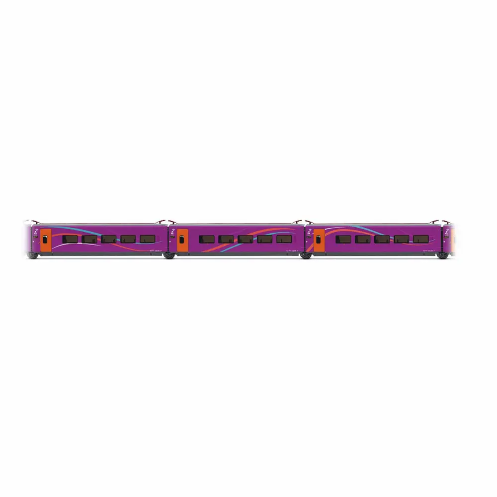 Rame complémentaire de 3 unités du TGV « AVLO », n° 1/3, livrée violette - Electrotren HE3001 - HO 1/87 - RENFE - Ep VI - 2R