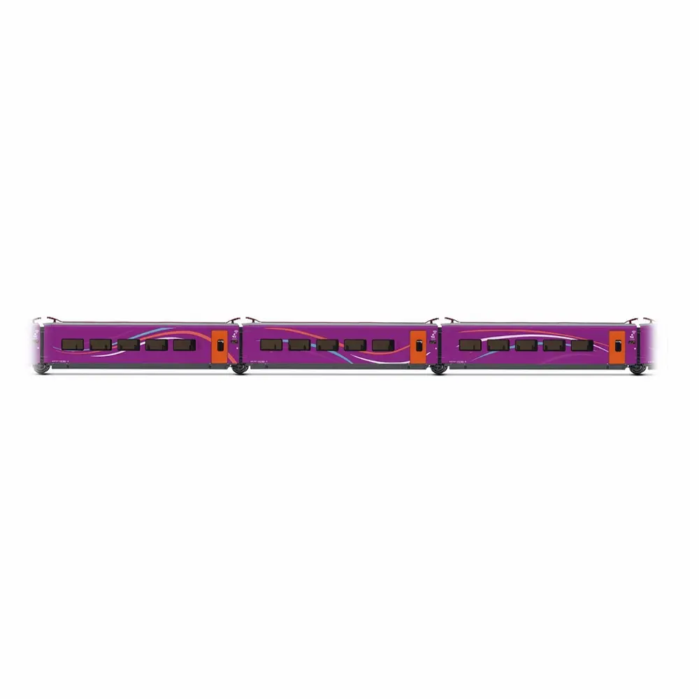 Rame complémentaire de 3 unités du TGV « AVLO », n° 3/3, livrée violette - Electrotren HE3003 - HO 1/87 - RENFE - Ep VI - 2R