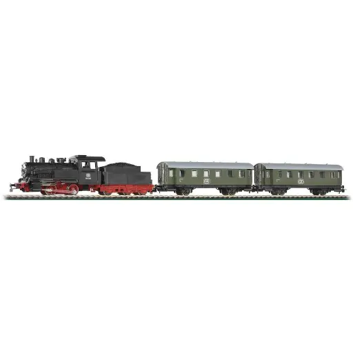[PI57112] Coffret de démarrage DB avec train de voyageurs - PIKO 57112