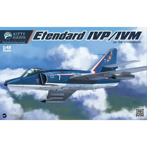 [KIKH80137] Avion de chasse Etendard IVP/IVM - Kitty Hawk KH80137 - 1/48