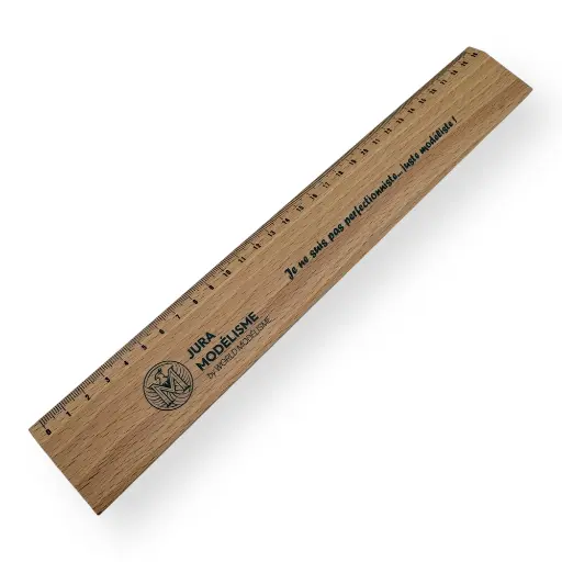 [JMREGLE] Règle 30 cm Jura Modélisme by World Modélisme "Je ne suis pas perfectionniste... juste modéliste !" 
