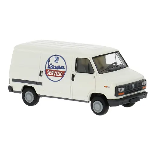 [BR34930] Fiat Ducato I tôlé, Vespa Servizio, 1982 - Brekina 34930 - HO 1/87 