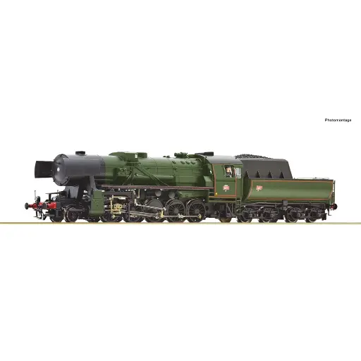 [RO7110038] Locomotive à vapeur 150.Y.16 - Roco 7110038 - HO 1/87 - SNCF - Ep.III - Digital sound - 2R