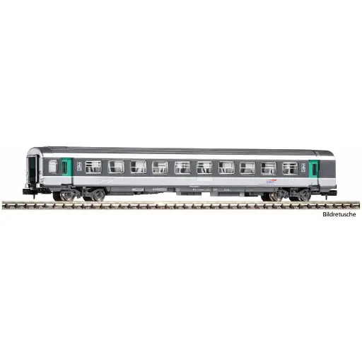 [PI94087] Voiture voyageurs Corail, livrée Corail+ à logo casquette, 2ème classe - Piko 94087 - N 1/160 - SNCF - Ep V - 2R