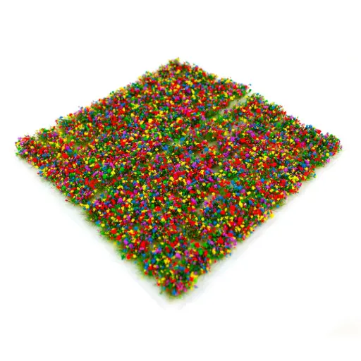 [W3TMF4] Touffes de fleurs mélangées 4 mm x 103 - wwscenics W3TMF4