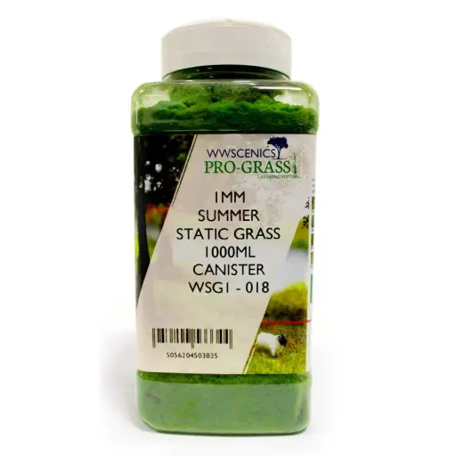 [WSG1018] Bidon herbe statique 1 mm Été 1000 ml - wwscenics WSG1018