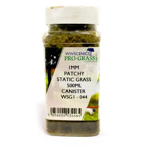 [WSG1044] Bidon herbe statique 1 mm Patchy 500 ml - wwscenics WSG1044
