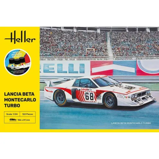 [HE56741] Lancia Beta Montecarlo Turbo - Heller 56741 - 1/24 