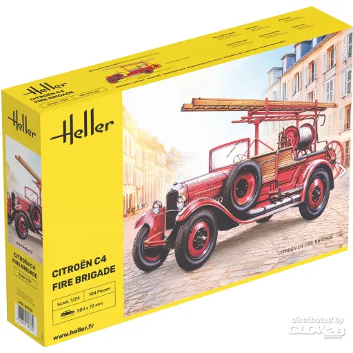 [HE80733] Citroen C4 Fire Brigade - Heller 80733 - 1/24 