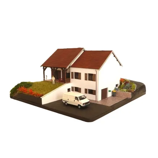 [BM106021] La maison du Papy - Bois Modélisme 106021 - HO 1/87