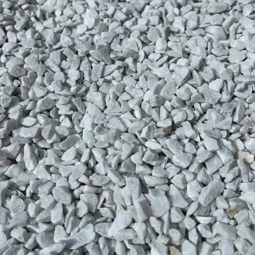 [CO263] Graviers blancs de Carrare 3/6 mm 200g - Colle21 263