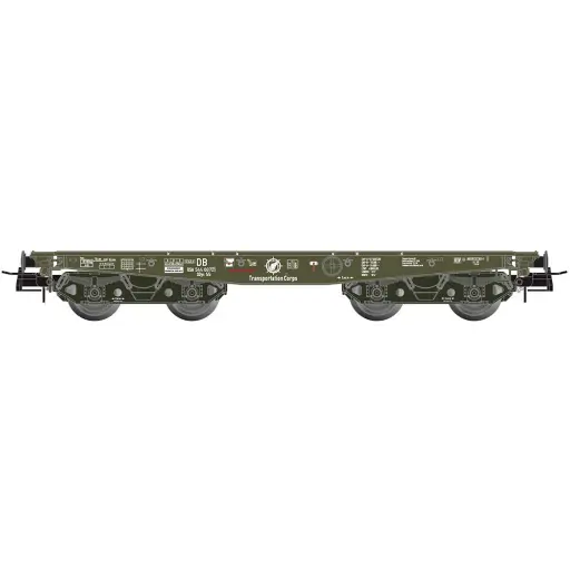 [AR20.284.18] Wagon plat lourd USATC SSy55 - Artitec 20.284.18 - HO 1/87 - DB - Ep III - 2R