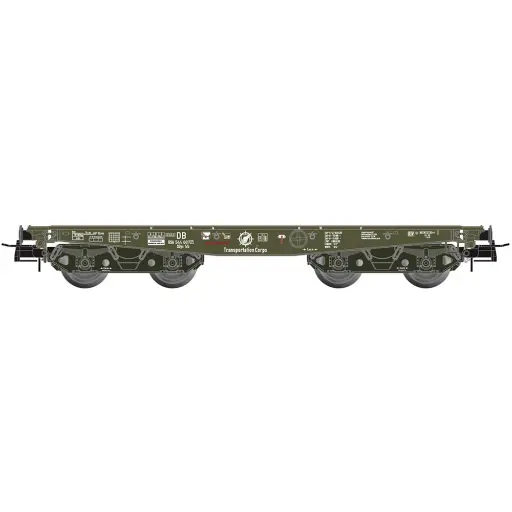 [AR20.284.20] Wagon plat lourd USATC SSy55 - Artitec 20.284.20 - HO 1/87 - DB - Ep III - 2R